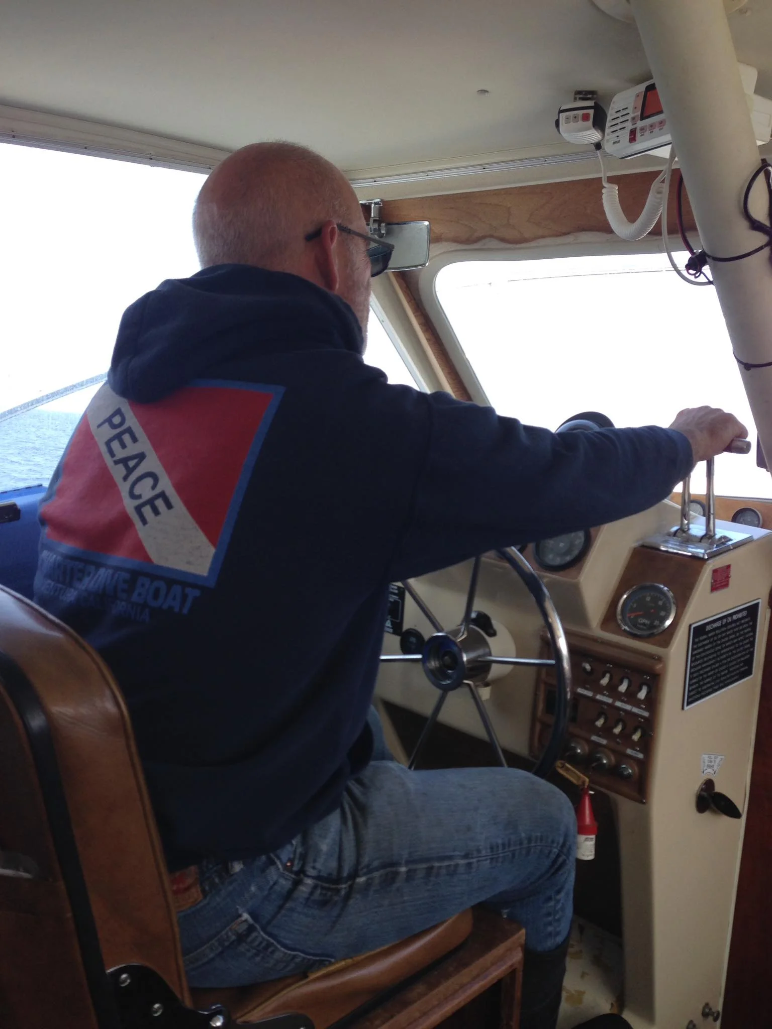Captain Bill Minton from Northwest Dive Charters used to run boat trips to Neah Bay. Photo by Scuba Jess.